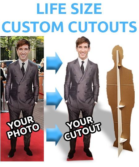 Life Size Custom Cutouts | Custom Cardboard Cutouts From Your Photo